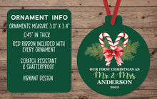 Load image into Gallery viewer, Eras Tour Custom Ornament - Add Date and Venue - Double Sided