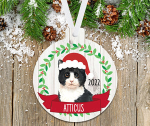 Cat Christmas Ornament (5 breeds)