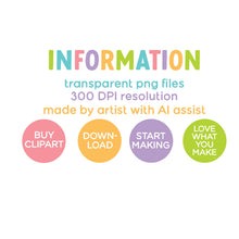 Load image into Gallery viewer, Watercolor Easter Bunny Clipart Bundle – 50+ Spring PNG Graphics
