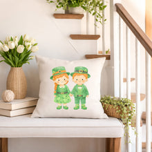 Load image into Gallery viewer, St. Patrick’s Day Clipart Bundle – Watercolor Irish PNGs &amp; Seamless Pattern Papers