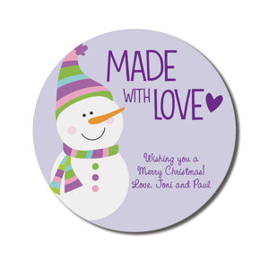 Made with Love Snowman