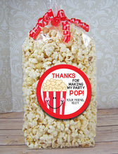 Load image into Gallery viewer, Popcorn Birthday Sticker