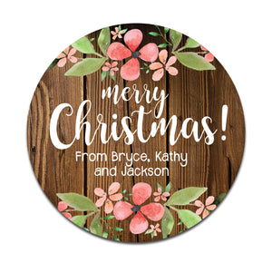 Rustic Floral Christmas